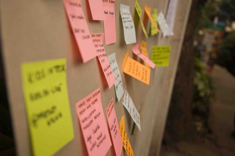 Предложения за свободни сесии (barcamp). Серия GV2012 във Flickr (@LauraSchne, CC-by-NC-SA 2.0)